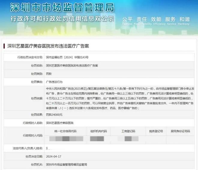 彩神vll官网艺星品牌成赞扬“大户”深圳艺星医疗美容病院被记者起底！(图10)